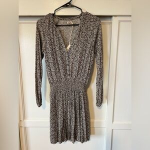 NWT Faherty black and white dress. Size xs